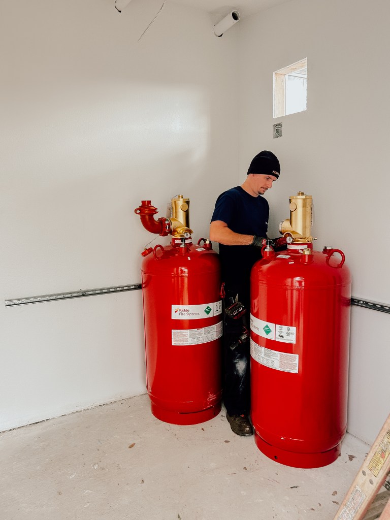 Fire suppression system, special hazard